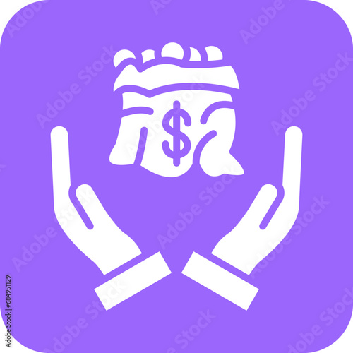 Vector Design Financial Help Icon Style