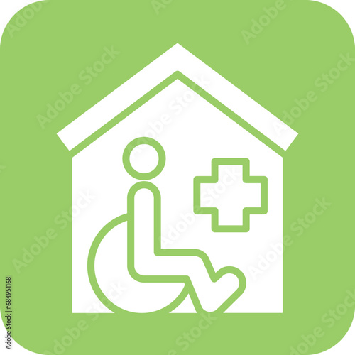 Vector Design Hospice Icon Style