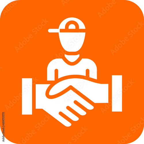 Vector Design Adoption Icon Style