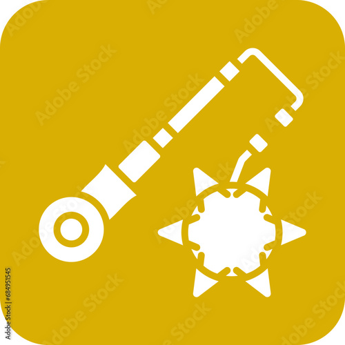 Vector Design Flail Icon Style