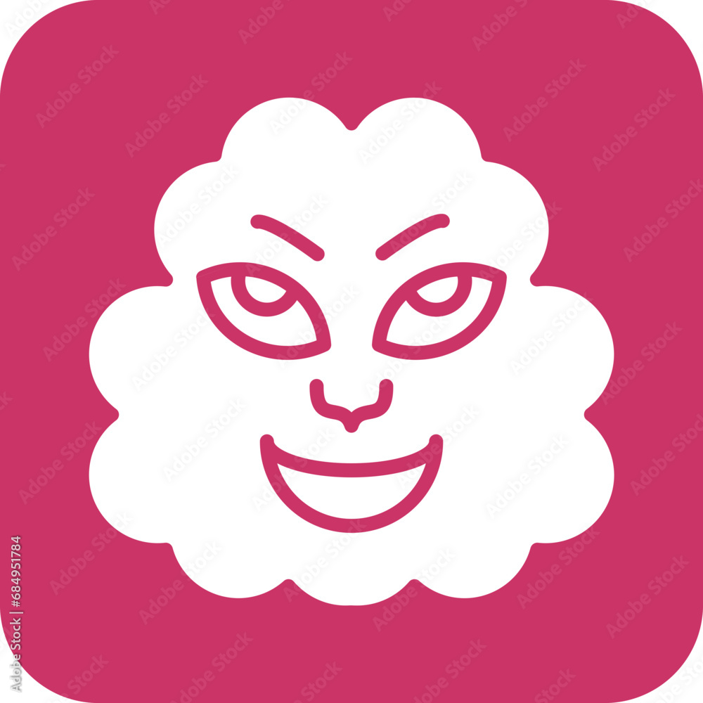 Vector Design Wind Face Icon Style Vector Design Wind Face Icon Style