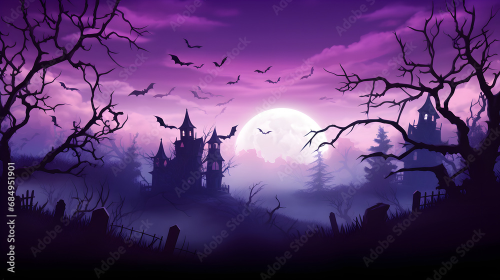 Free vector halloween decorative backgroundHalloween wallpaper with cemetery at nightHalloween wallpaper with cemetery at night


