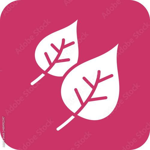 Vector Design Leaves Icon Style