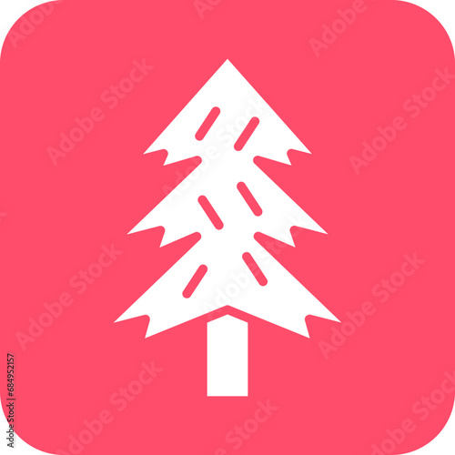 Vector Design Pine Tree Icon Style