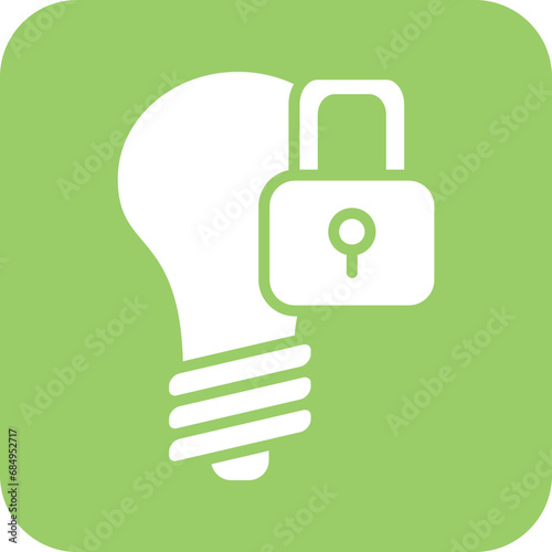 Vector Design Intellectual Property Icon Style