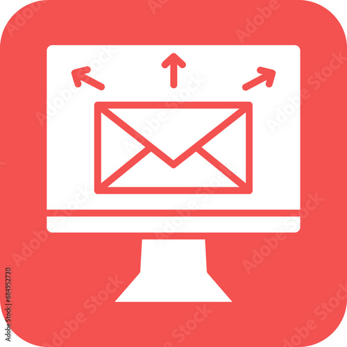 Vector Design Mass Mailing Icon Style