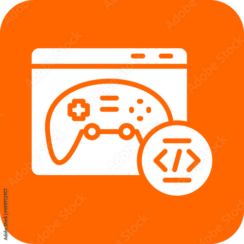 Vector Design Game Development Icon Style