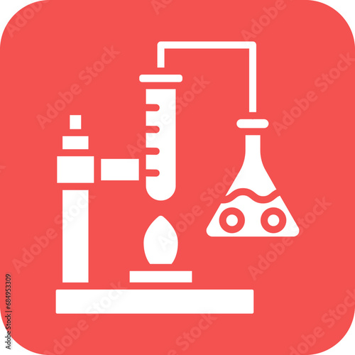 Vector Design Chemistry Experiment Icon Style