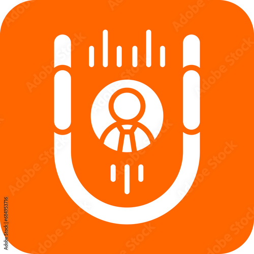 Vector Design Candidate Attraction Icon Style