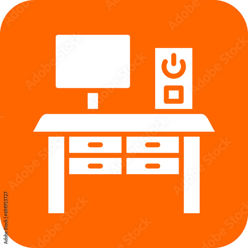 Vector Design Workplace Icon Style