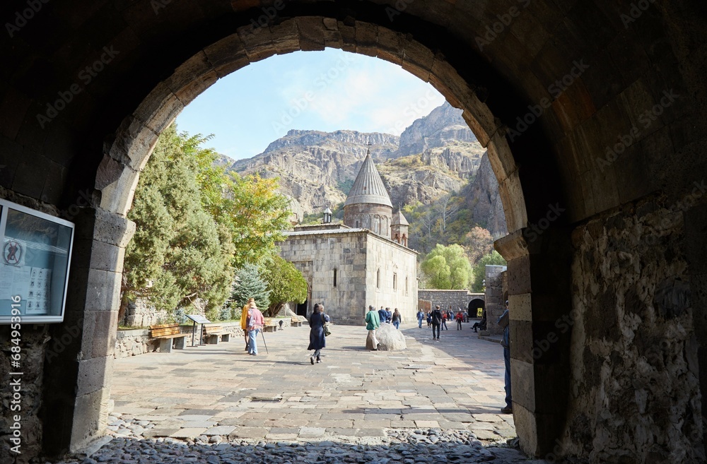 The mysterious carved Geghard Monastery in Armenia