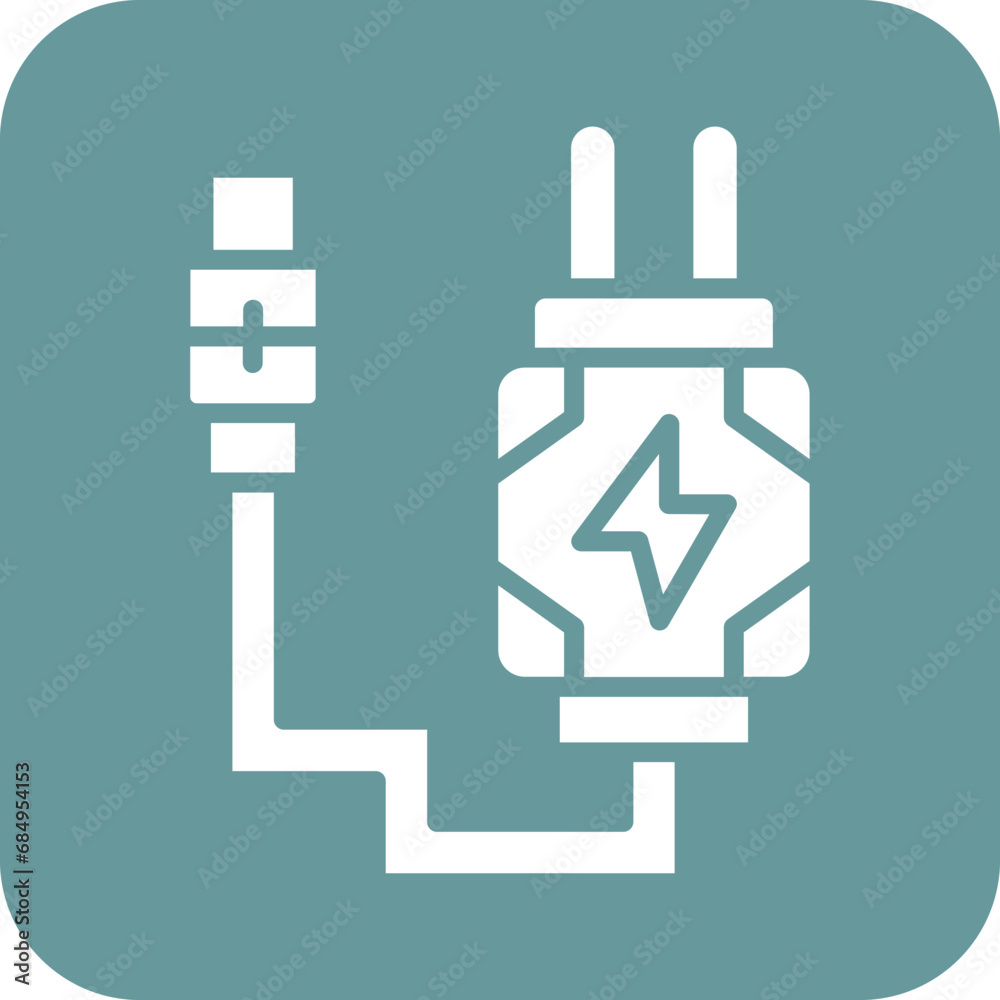 Vector Design Charger Icon Style Vector Design Charger Icon Style