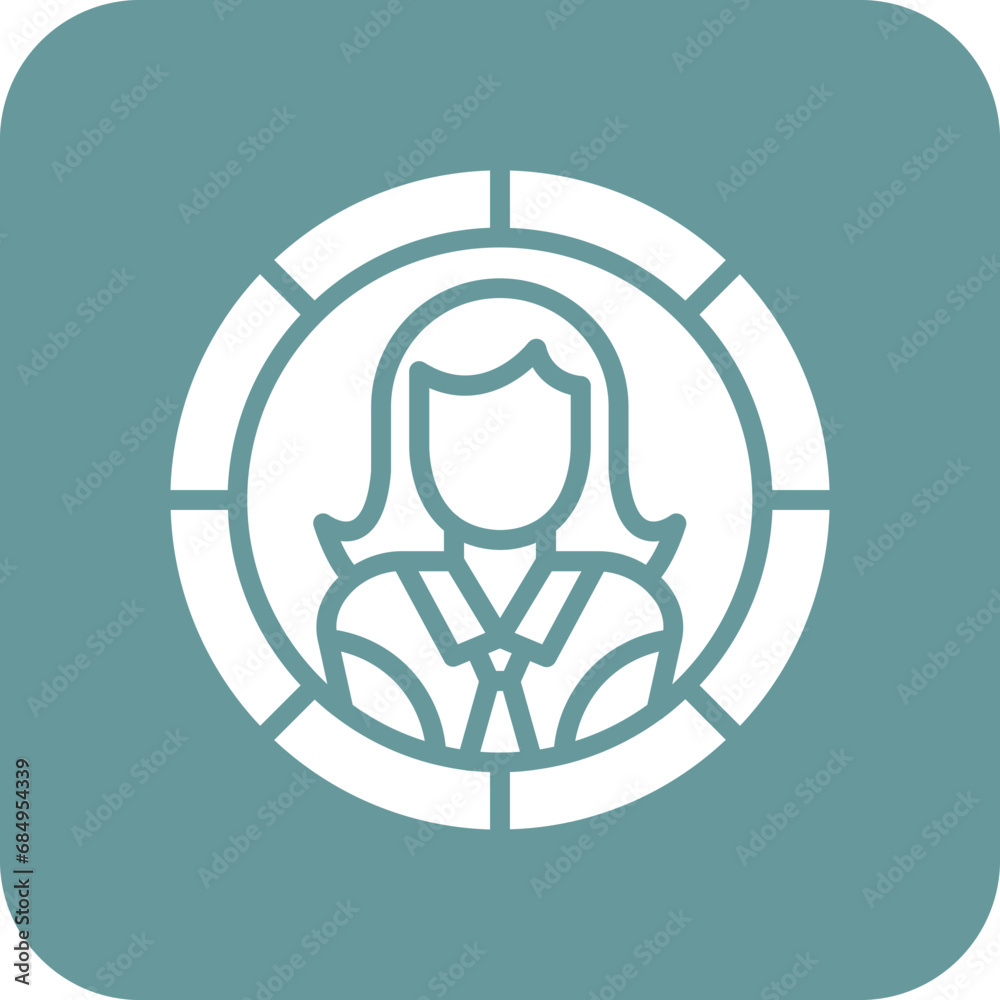 Vector Design Headhunting Icon Style Vector Design Headhunting Icon Style