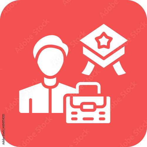 Vector Design Career Expert Icon Style