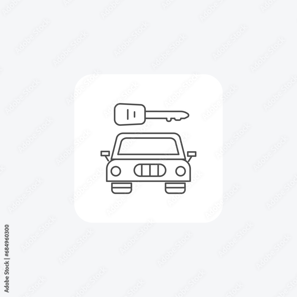 Car, Driving, Automotive, Travel, Road, thin line icon, grey outline icon, pixel perfect icon Car, Driving, Automotive, Travel, Road, thin line icon, grey outline icon, pixel perfect icon