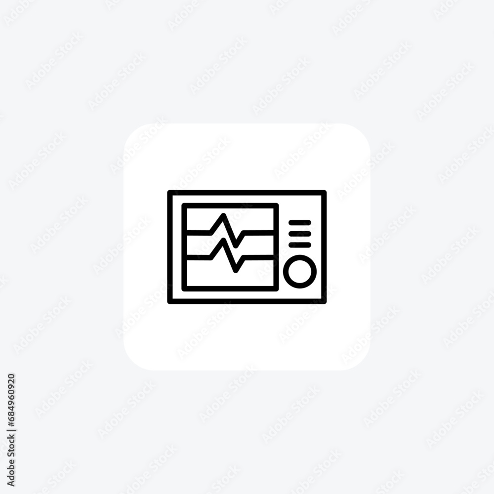 Pulse Monitor Icon,Heart Rate, Fitness Tracker, Pulse Measurement line icon, outline icon, pixel perfect icon Pulse Monitor Icon,Heart Rate, Fitness Tracker, Pulse Measurement line icon, outline icon, pixel perfect icon