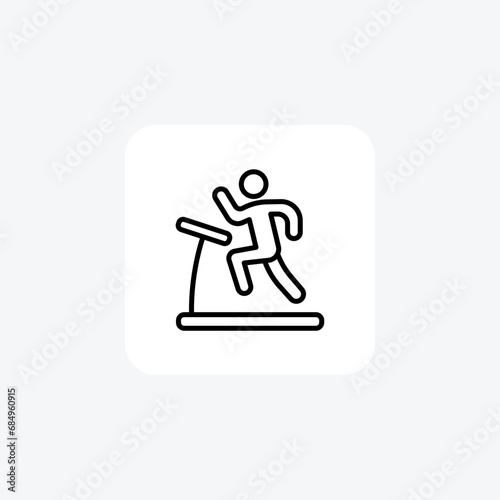 Exercise ,Exercise Routine,Workout, Fitness,line icon, outline icon, pixel perfect icon