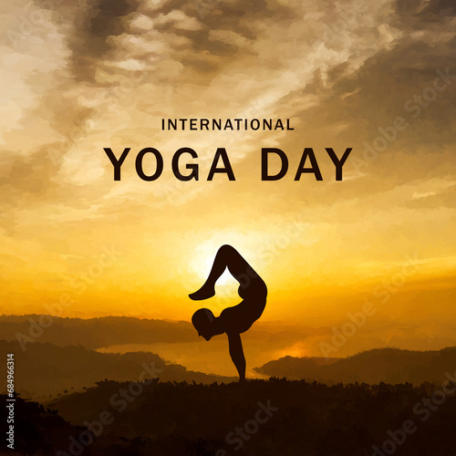 yoga on the beach