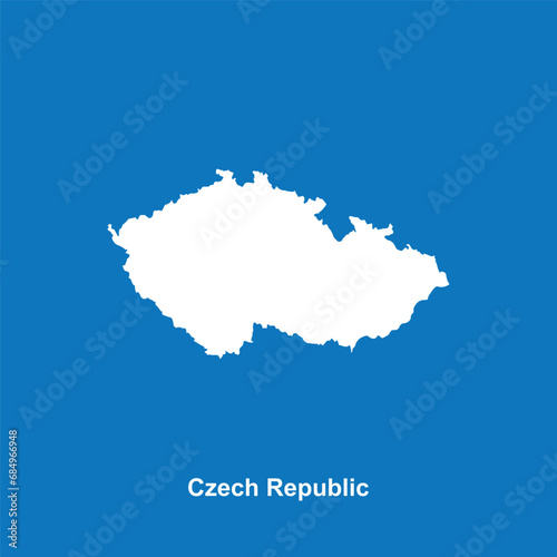 Czech Republic map icon