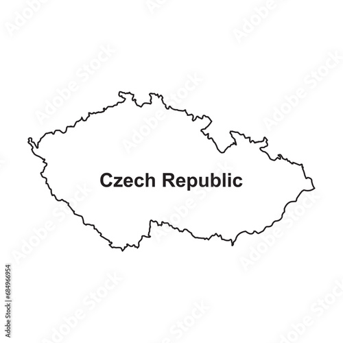 Czech Republic map icon