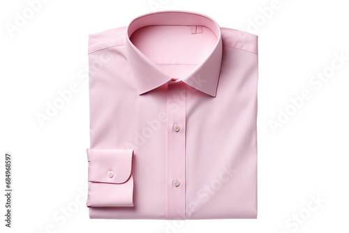 Isolated Classic Dress Shirt Look on a transparent background