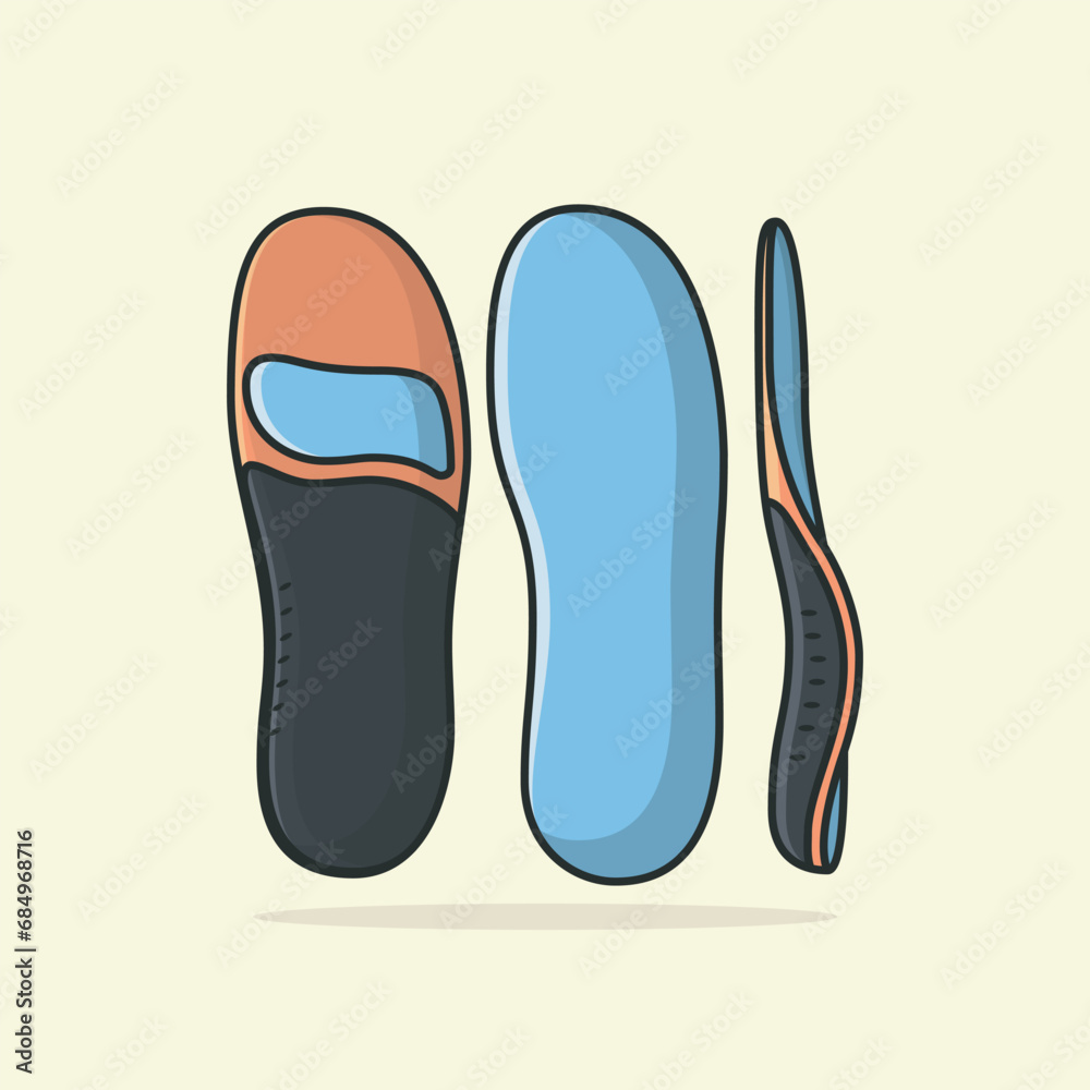 Comfortable Orthotics Shoe Insole Pair, Arch Supports Comfortable Orthotics Shoe Insole Pair, Arch Supports