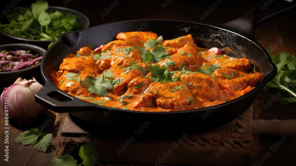 tikka curry indian food chicken illustration spices cuisine, masala biryani, samosa chutney tikka curry indian food chicken