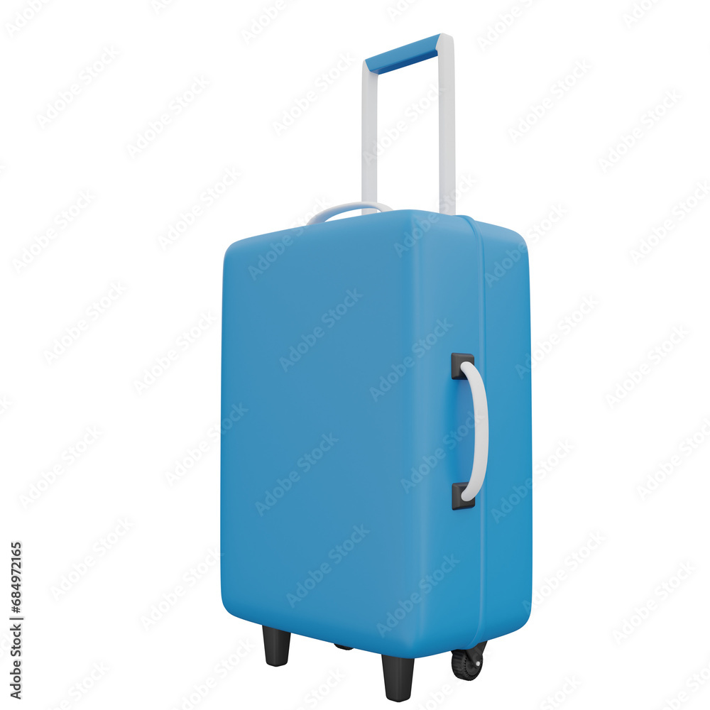 3D Travel Suitcase