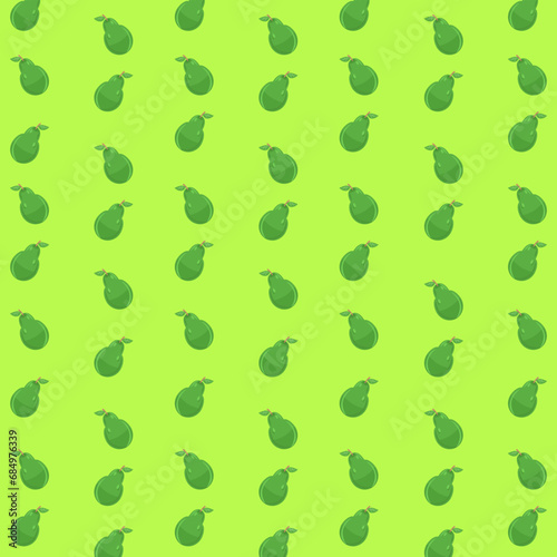 background design with patterns of fruit and vegetables, in vector illustration