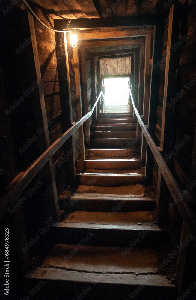 The Reed Gold Mine State Historic Site in Cabarrus County, North Carolina