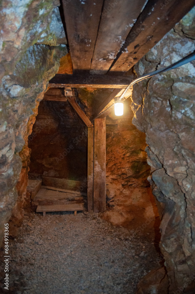 The Reed Gold Mine State Historic Site in Cabarrus County, North Carolina The Reed Gold Mine State Historic Site in Cabarrus County, North Carolina