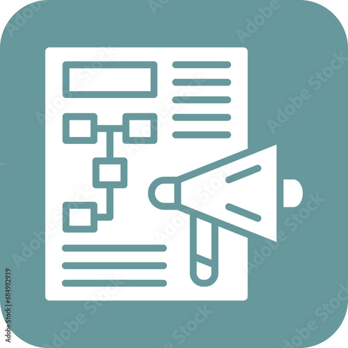 Marketing Plan Icon Style