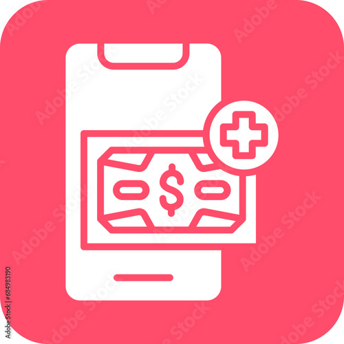 Prepaid Top Up Icon Style