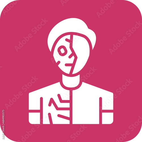 Cyborg Icon Style