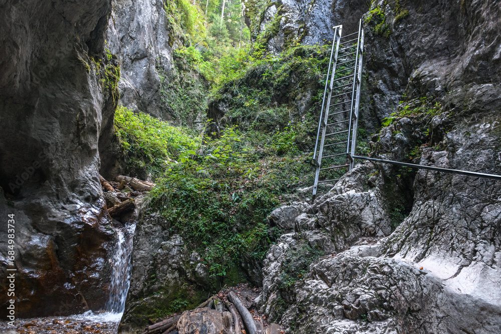 Seven Ladders Canyon (Canionul Sapte Scari), Brasov County, Romania