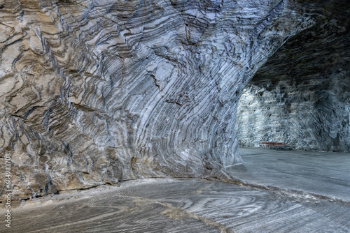  Targu Ocna Salt Mine near Targu Ocna town, Romania