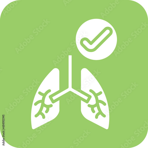 Respiratory Care Icon Style