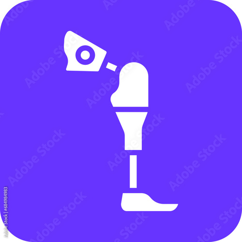 Smart Prosthesis Icon Style