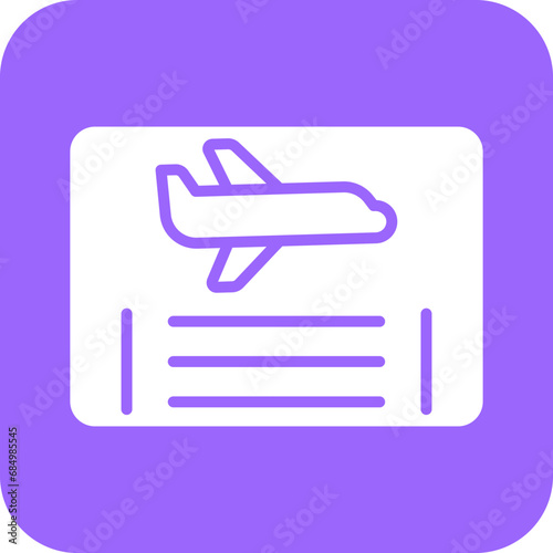 Frequent Flyer Program Icon Style