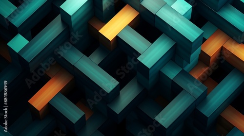 Produce a captivating 4K geometric pattern background with an optical illusion effect, making it appear as though the pattern is moving and shifting.
