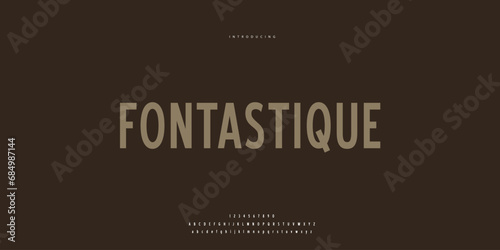 Hand drawn elegant alphabet letters font and number. Classic Lettering Minimal Fashion Designs. Typography modern Sen serif fonts regular decorative vintage concept. vector illustration