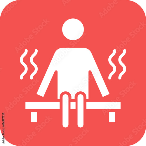 Sauna Icon Style