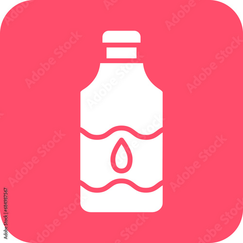 Water Bottle Icon Style