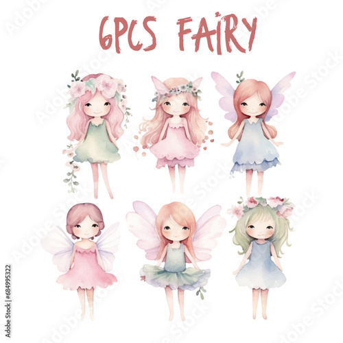 fairy watercolor set