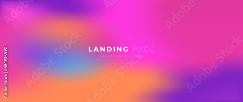 Abstract gradient background vector. Dynamic shapes composition with geometric and fluid shapes design for landing page, website,cover, ads and banner background. 