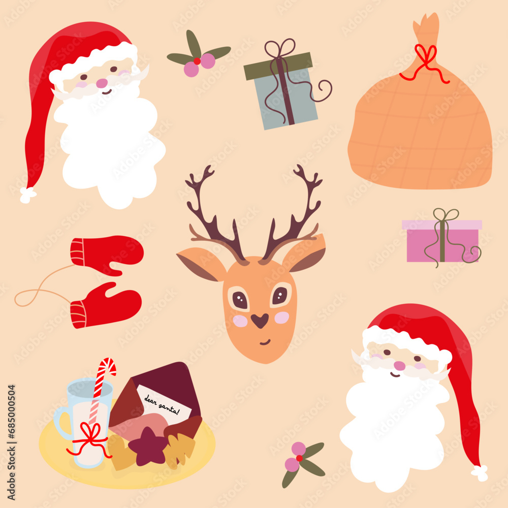 Fototapeta premium Reindeer vector