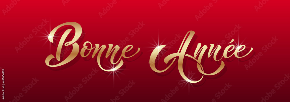 Bonee Annee and Joyeux noel. Merry Christmas card template with greetings in French. Bonee Annee and Joyeux noel. Merry Christmas card template with greetings in French.