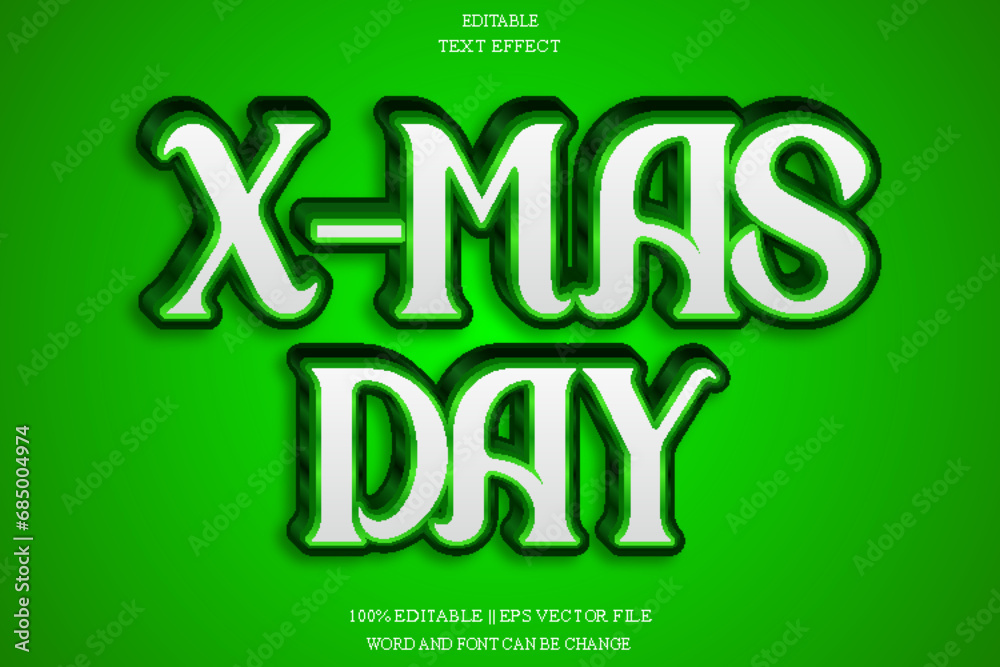 X mas Editable Text Effect Emboss Gradient Style X mas Editable Text Effect Emboss Gradient Style