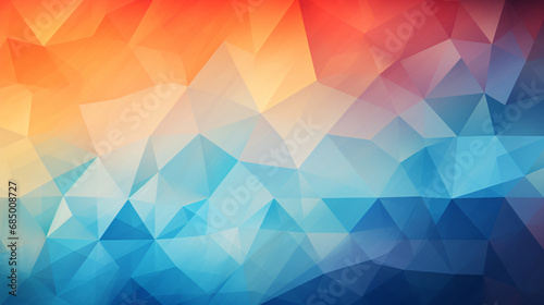 Abstract geometric background of triangle
