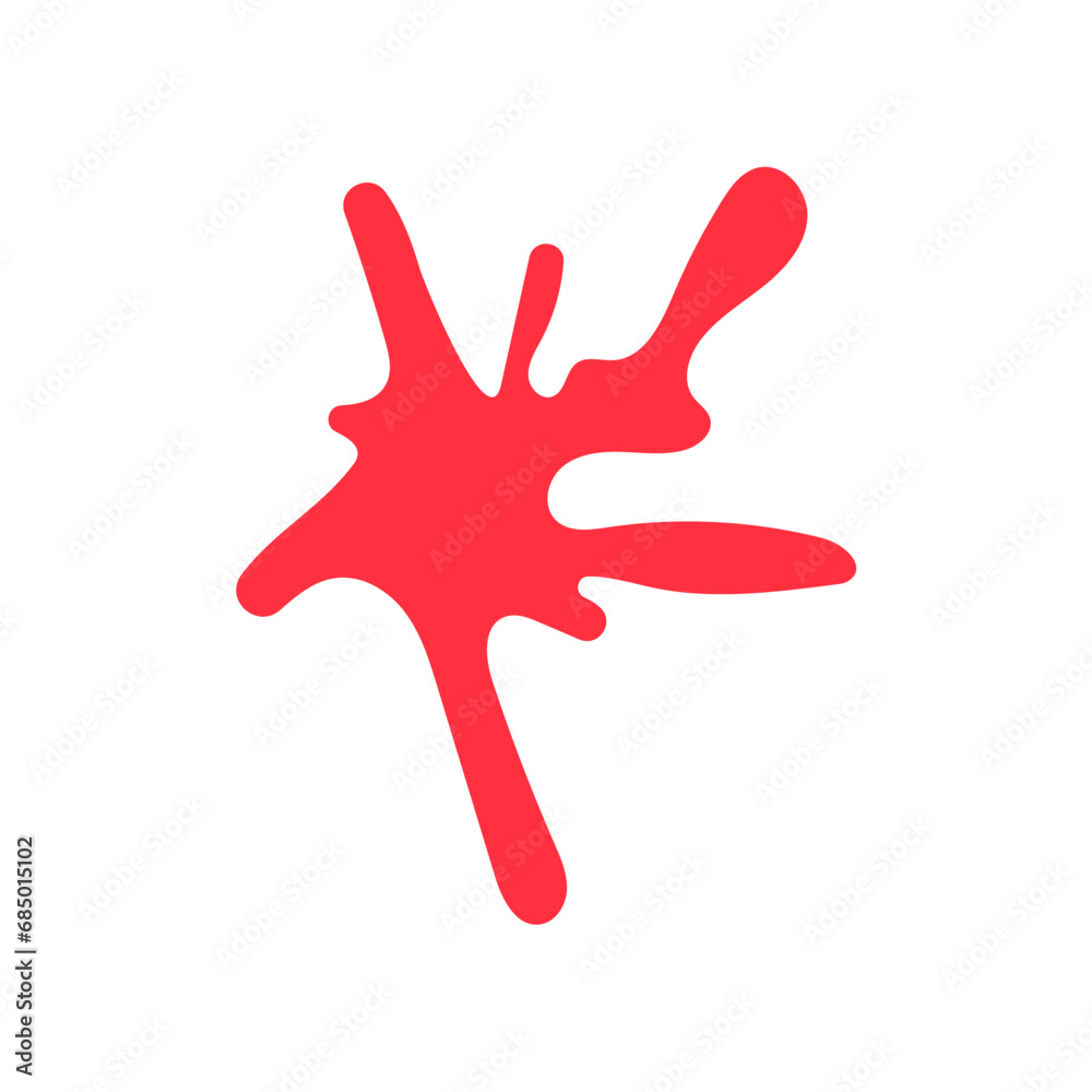 vector element splash in red design vector element splash in red design